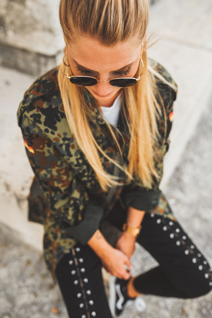 Camouflage Jacke